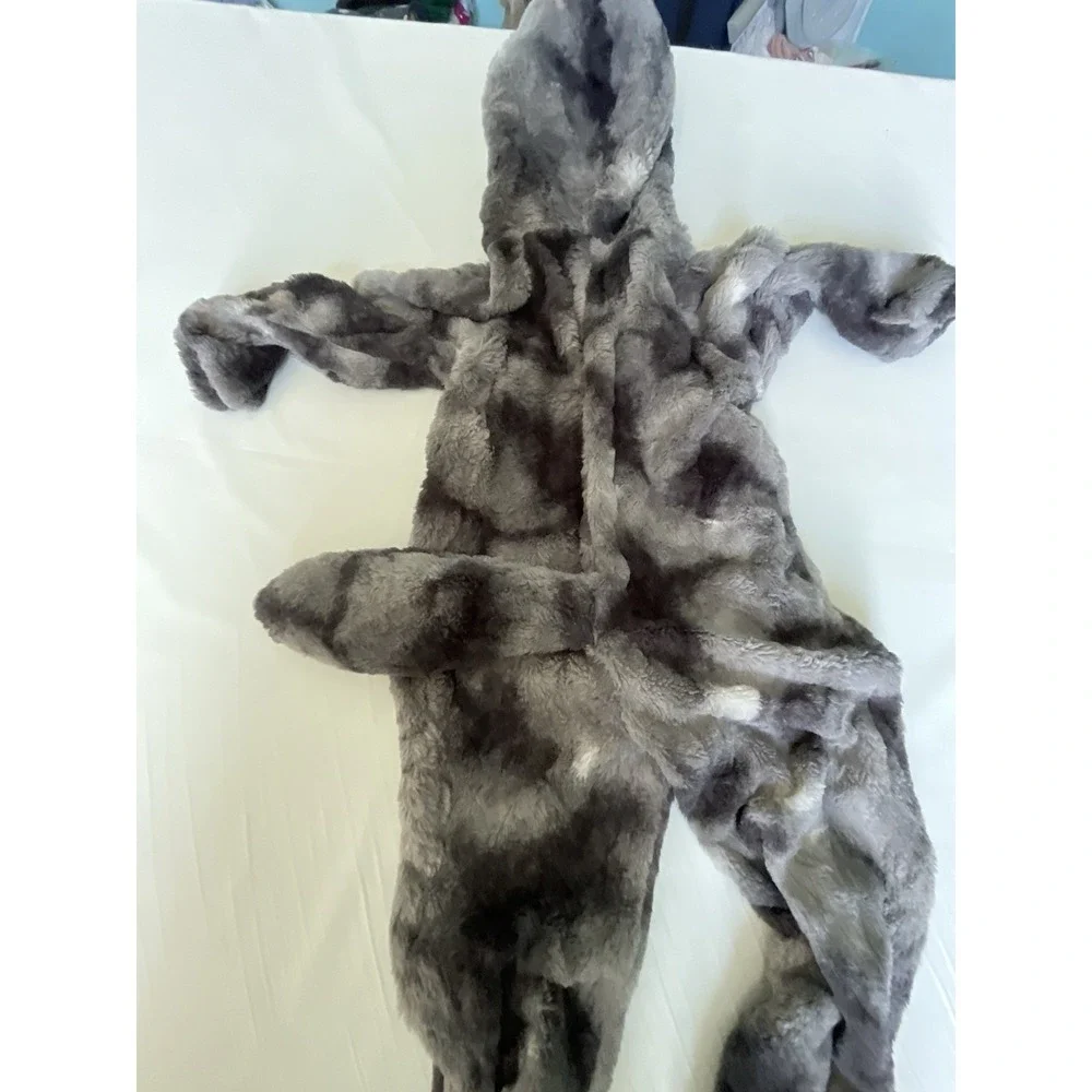 Wolf Onsite Children's Halloween Furry Head Attached Sz4 Fun Party Dress Up